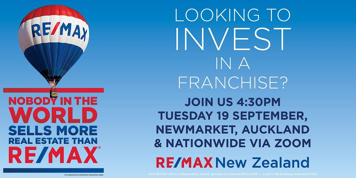 RE/MAX Franchise Opportunities Event, RE/MAX New Zealand Headquarters