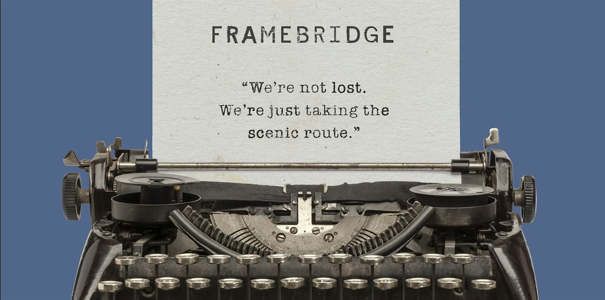 Father’s Day at Framebridge - Typewriter Poetry for Dads, Framebridge ...