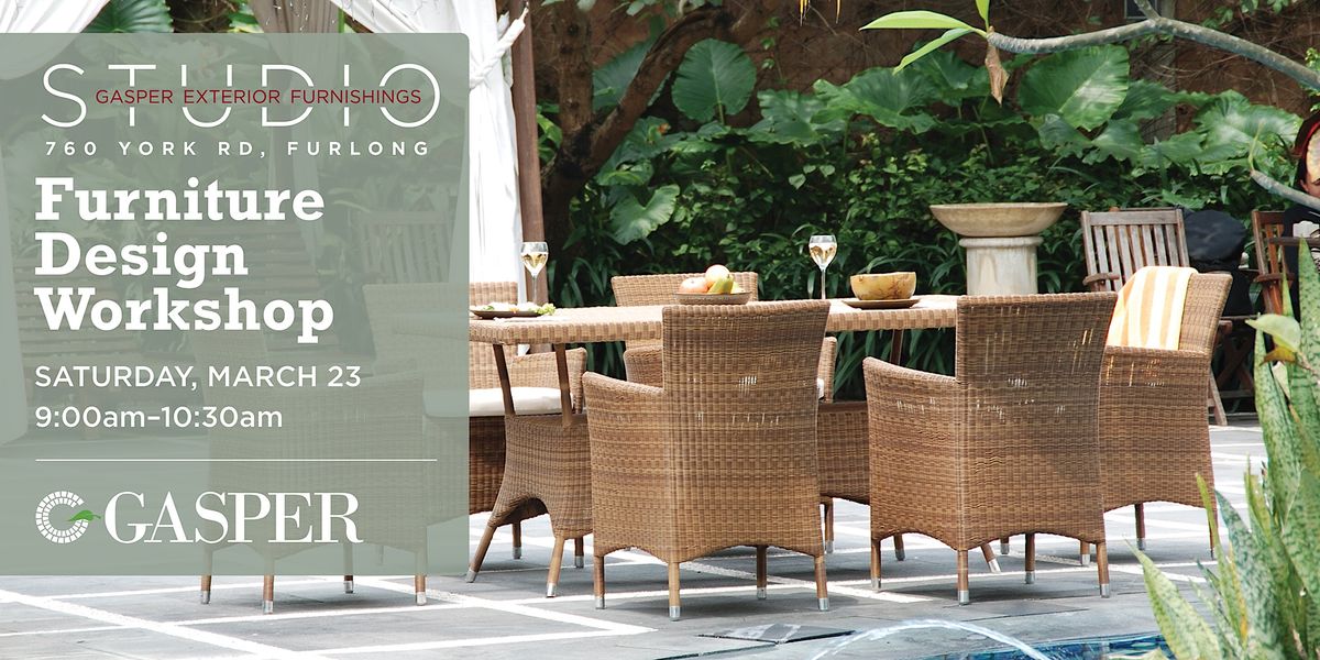 Furniture Design Gasper Exterior Furnishings Studio, Furlong