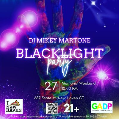 CTs First Blacklight Art Photobooth & DJ Experience