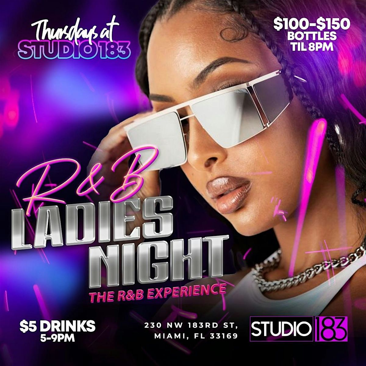 R&B Thursdays at Studio183 Lounge (The Ultimate Ladies Night in Miami) | Event in Miami | AllEvents