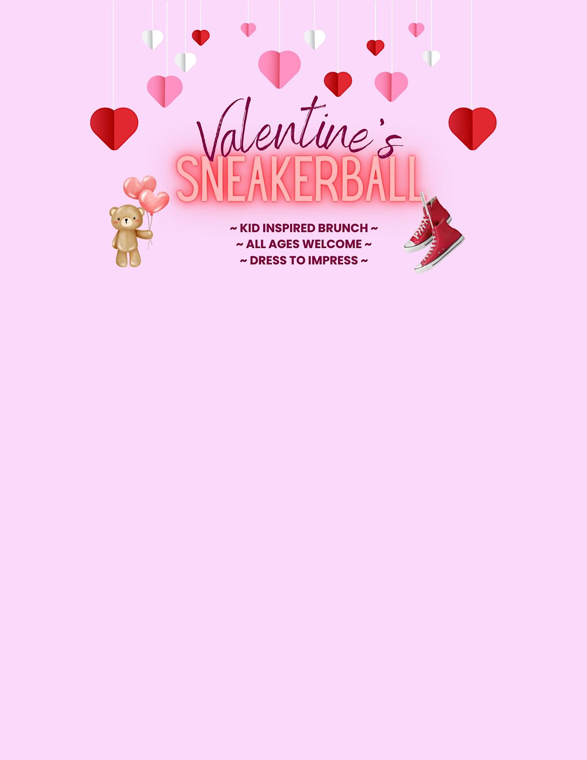 Valentines Sneakerball, The LINCOLN CENTER, Lincolnton, February 10