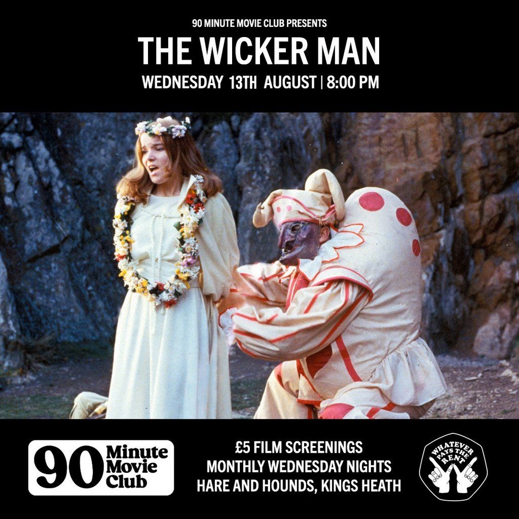 H&H x WPTR 90 Minute Movie Club: The Wicker Man (1973), 13 August | Event in Birmingham | AllEvents