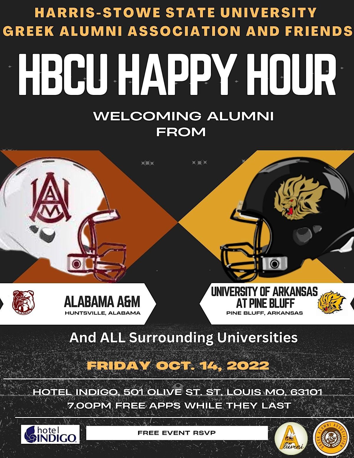 HBCU Happy Hour, Hotel Indigo St. Louis - Downtown, an IHG Hotel, 14 October