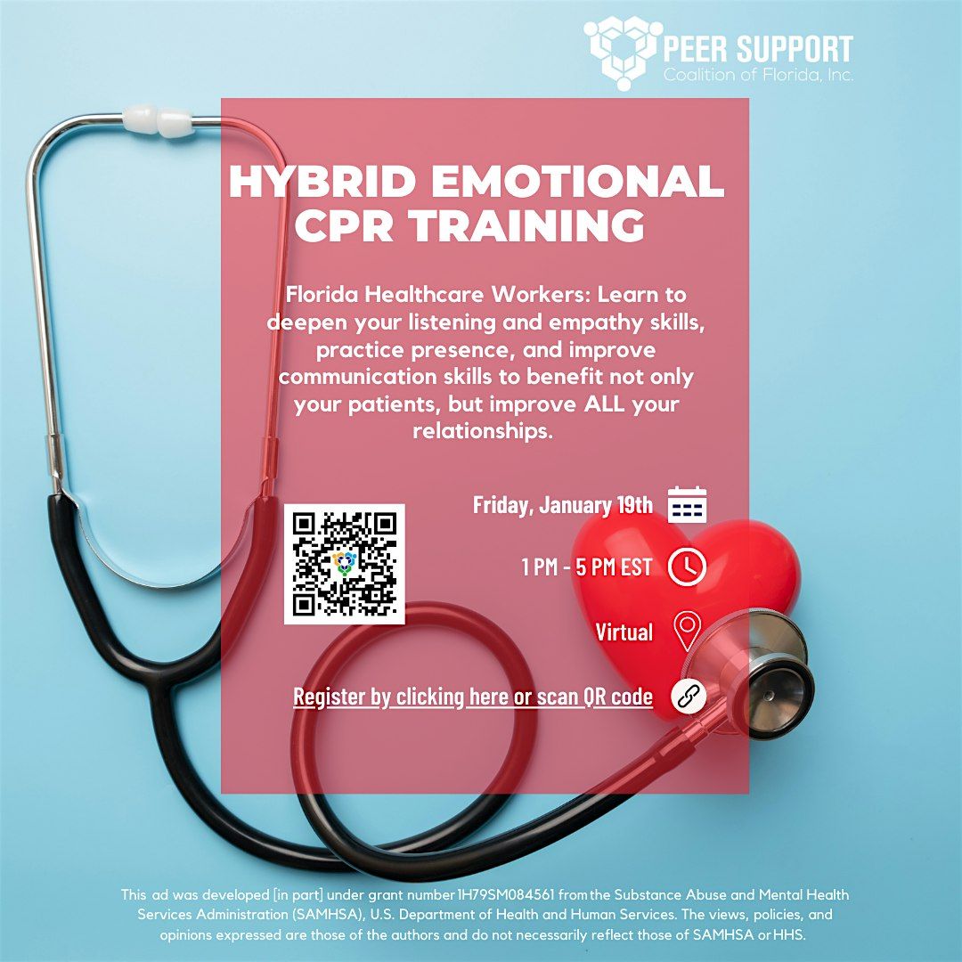Hybrid Emotional CPR (eCPR) Training for Florida Healthcare Workers ...