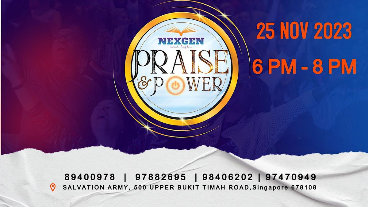 PRAISE & POWER 2023, The Salvation Army William Booth Corps ...