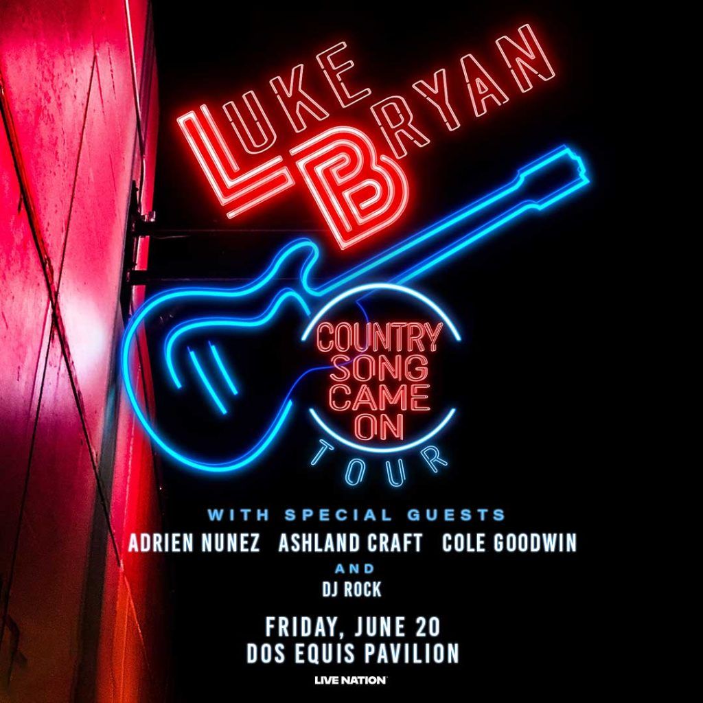Luke Bryan  Ashland Craft  Cole Goodwin & Adrien Nunez, 20 June | Event in Lafayette | AllEvents