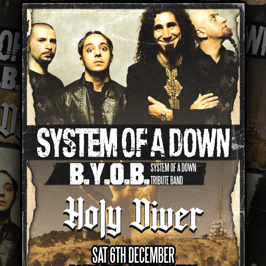 System of a Down - B.Y.O.B, 6 December | Event in Stockport | AllEvents