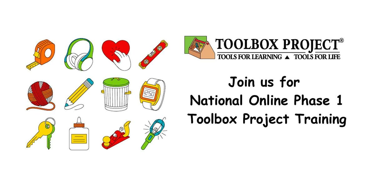 Phase I National Online Introductory Toolbox Project Training April ...