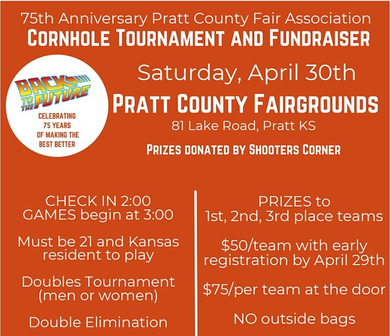 Pratt County Fair 75th Anniversary Cornhole Tourna, Pratt County Fair