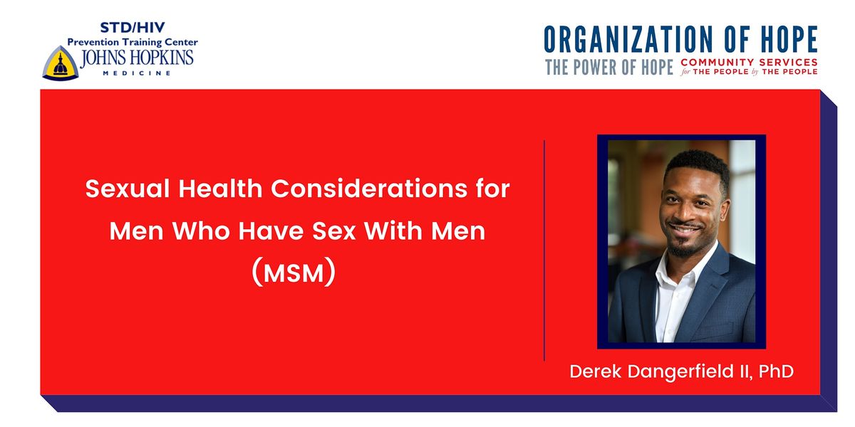 Sexual Health Considerations for Men Who Have Sex With Men (MSM