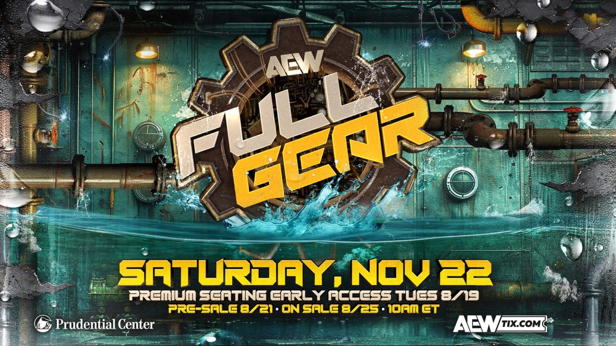 AEW Full Gear at Prudential Center, 22 November | Event in Newark | AllEvents