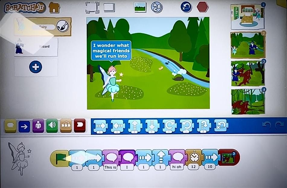 Creating Digital Storybooks with Scratch Jr for Parents and Kids ...