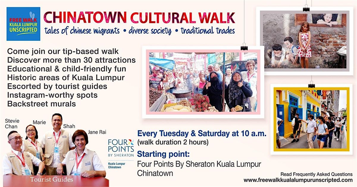 Chinatown Cultural Walk in Kuala Lumpur (tip-based)-Saturday session | Event in Kuala Lumpur | AllEvents