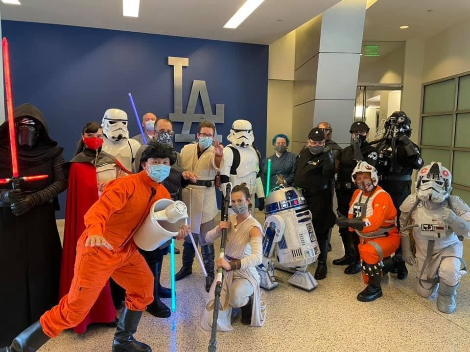 LA Dodgers Star Wars Night, Dodger Stadium, Los Angeles, May 4 2025