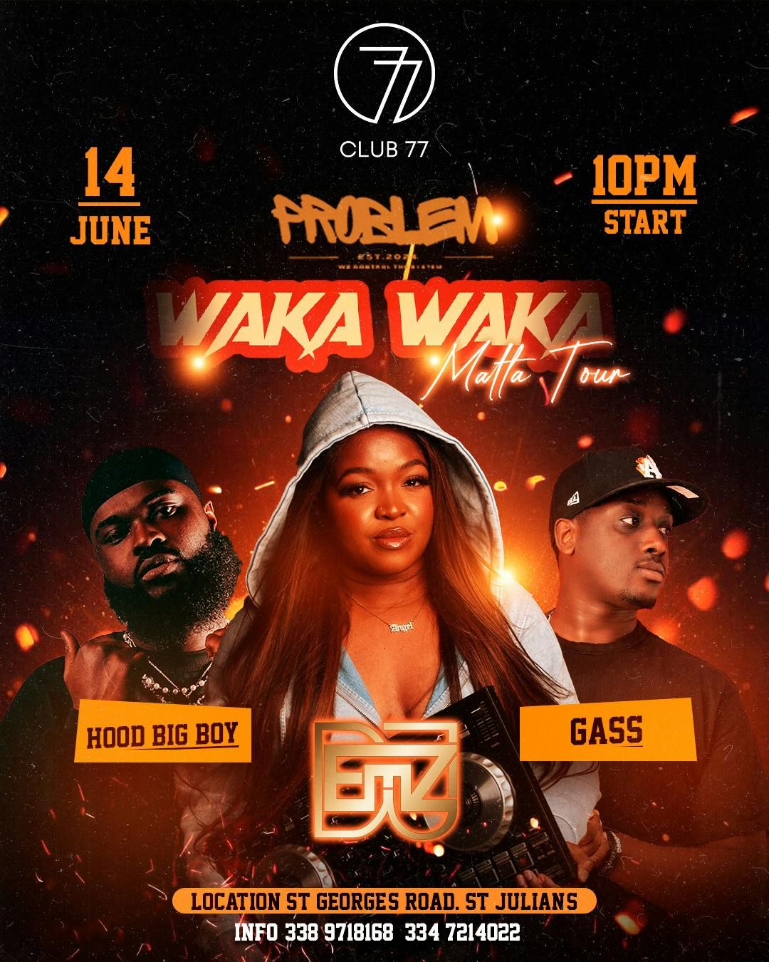 WAKA_WAKA AFROBEATS MALTA TOUR 🇲🇹🇲🇹, 14 June | Event in Saint Julians | AllEvents