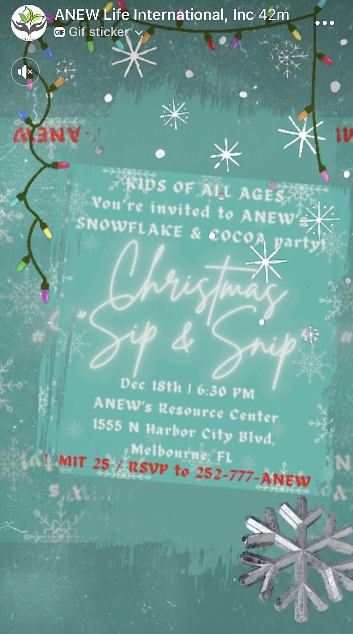 1st Annual “Sip & Snip” Christmas Party!, 1555 N Harbor City Blvd