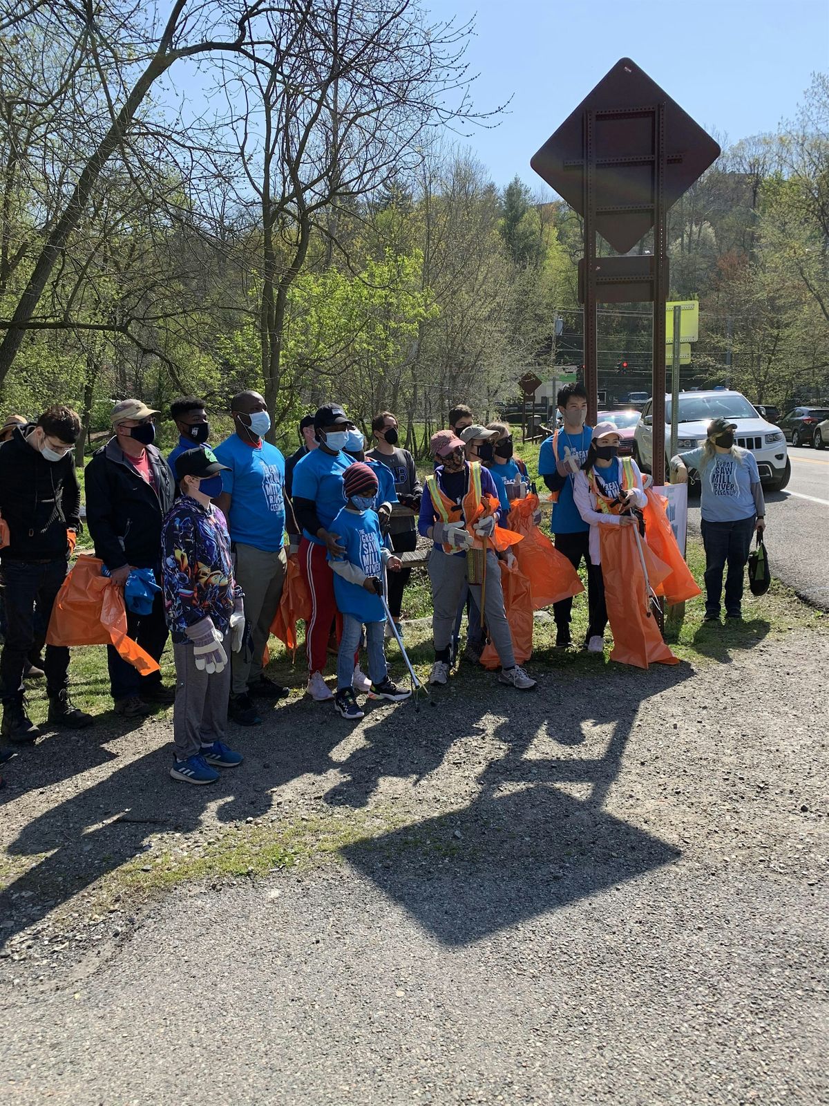 Great Saw Mill River Cleanup 2024 Farragut Avenue, Hastings, South