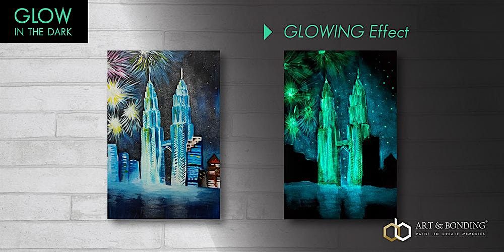 Glow Sip & Paint : Glow - MERDEKA, Art & Bonding, Kuala Lumpur, 31 ...