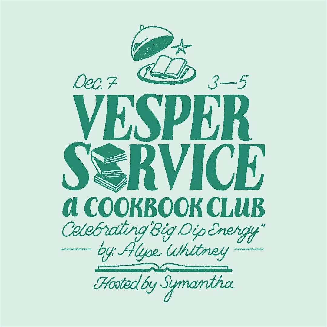 Vesper Service: A Cookbook Club, 7 December | Event in Detroit | AllEvents
