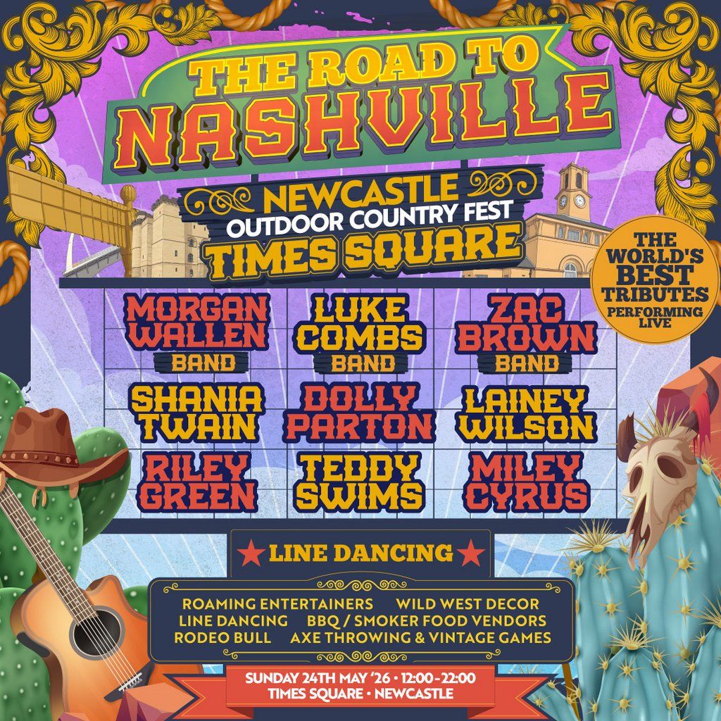 Road to Nashville Festival | Times Square, 24 May | Event in Newcastle Upon Tyne | AllEvents
