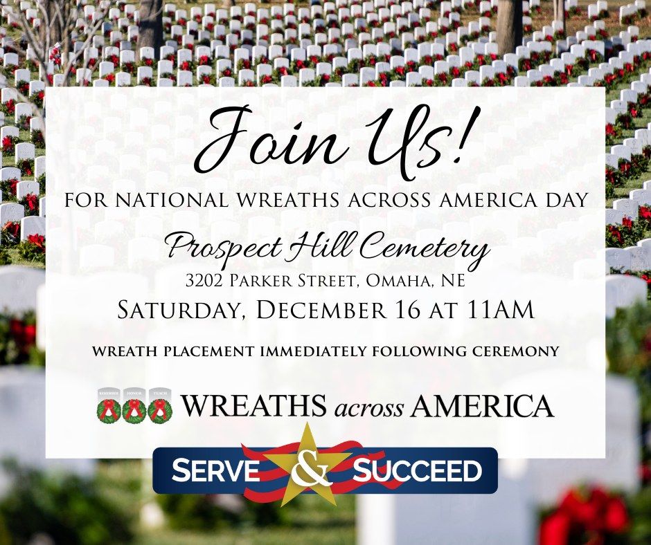 Wreaths Across America Wreath Ceremony and Wreath Placement, Prospect