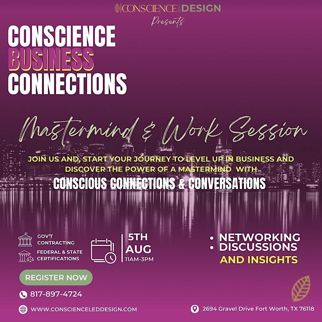 Conscience Business Connections, Conscience Led Design Studio, Fort ...