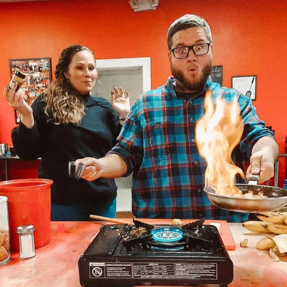 Valentines Adult Night Homemade Pasta and Tuscan Chicken , Joys
