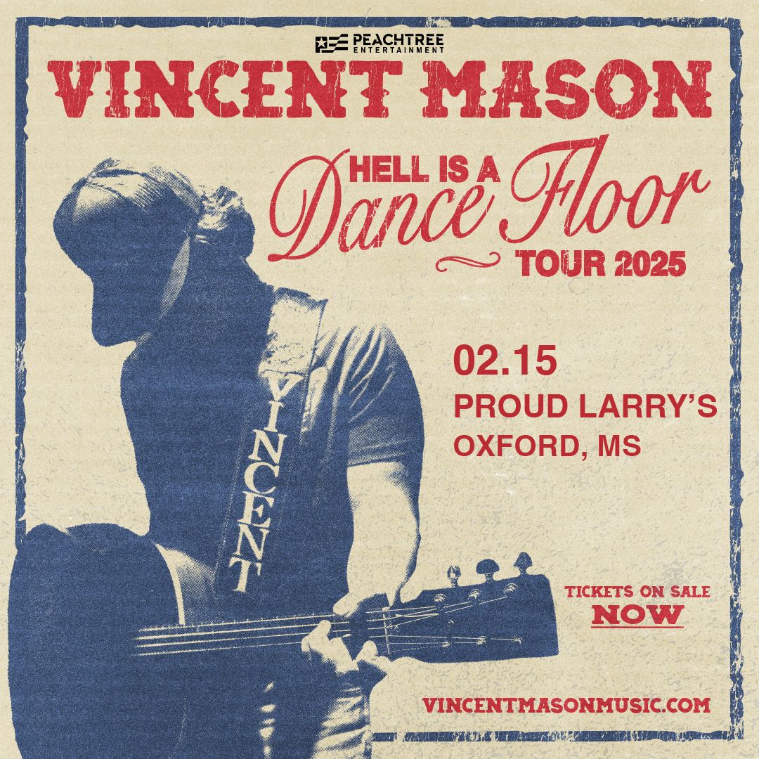 Vincent Mason, 15 May | Event in Anderson | AllEvents