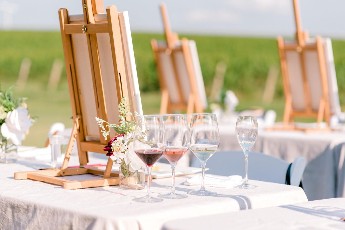 Wine Tasting & Paint Soirée in the Vineyard, Vieni Estates Inc, Lincoln