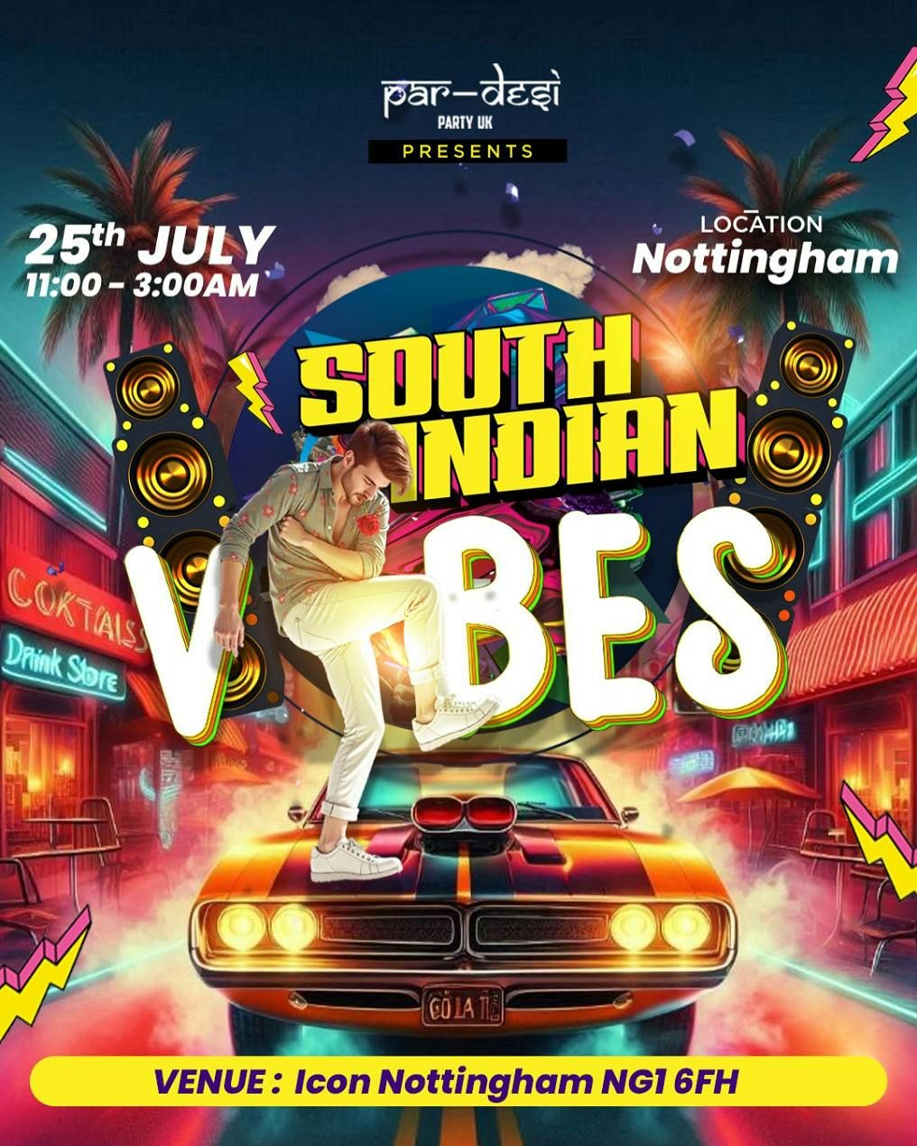🔥 SOUTH INDIAN VIBES – NOTTINGHAM EDITION 🔥, 25 July | Event in Nottingham | AllEvents