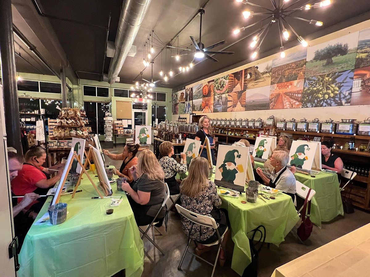 July Paint & Sip Gainesville, The Treasured Olive Gainesville, July