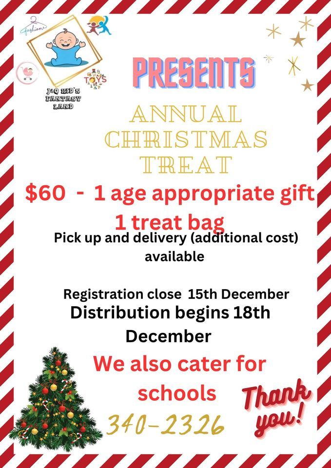 Christmas Treat, Barataria., San Juan, December 22 2023 AllEvents.in