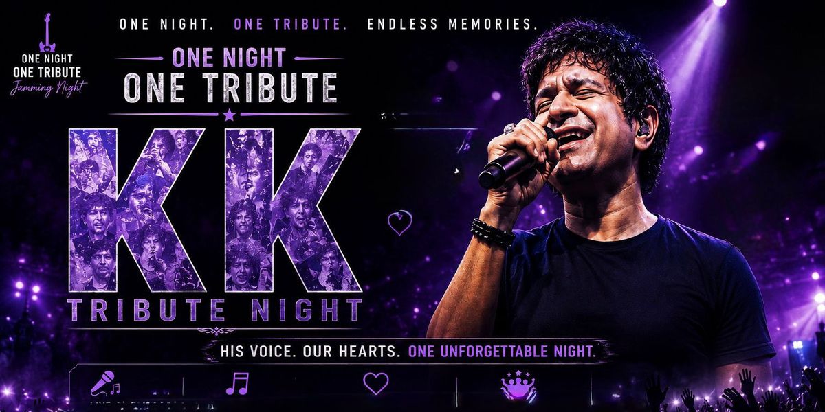 KK Forever One Night One Tribute Bangalores Jaming