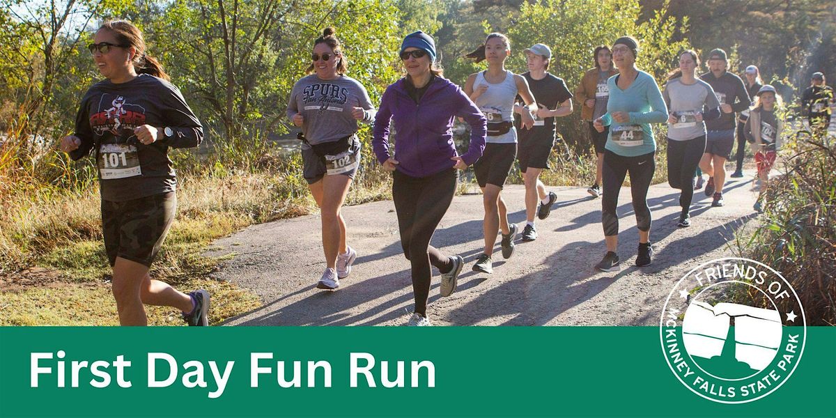 Friends of McKinney Falls First Day Fun Run, 1 January | Event in Austin | AllEvents