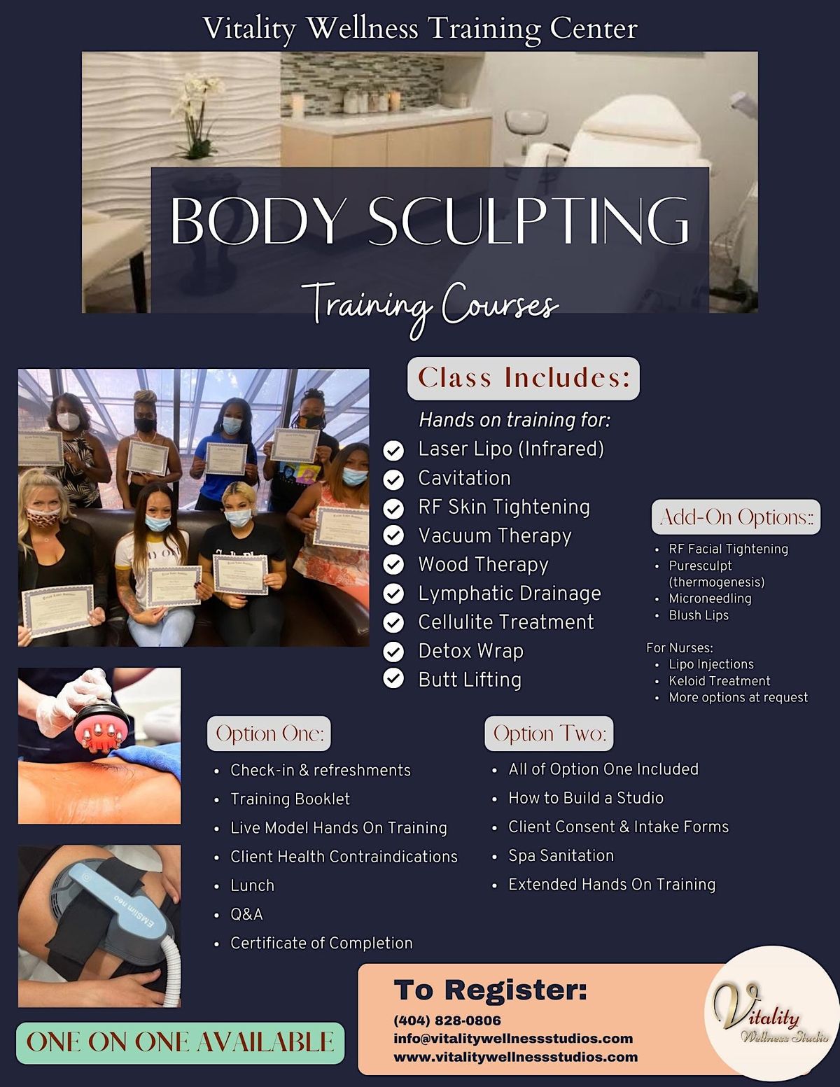 Body Contouring Get Certified by Our Nurses!, Vitality Wellness Studio