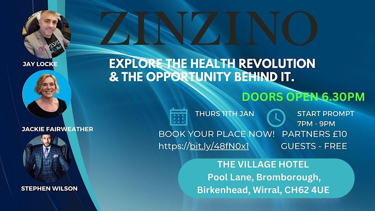 Zinzino Health & Wellness Seminar, Village Hotel Wirral, Bromborough