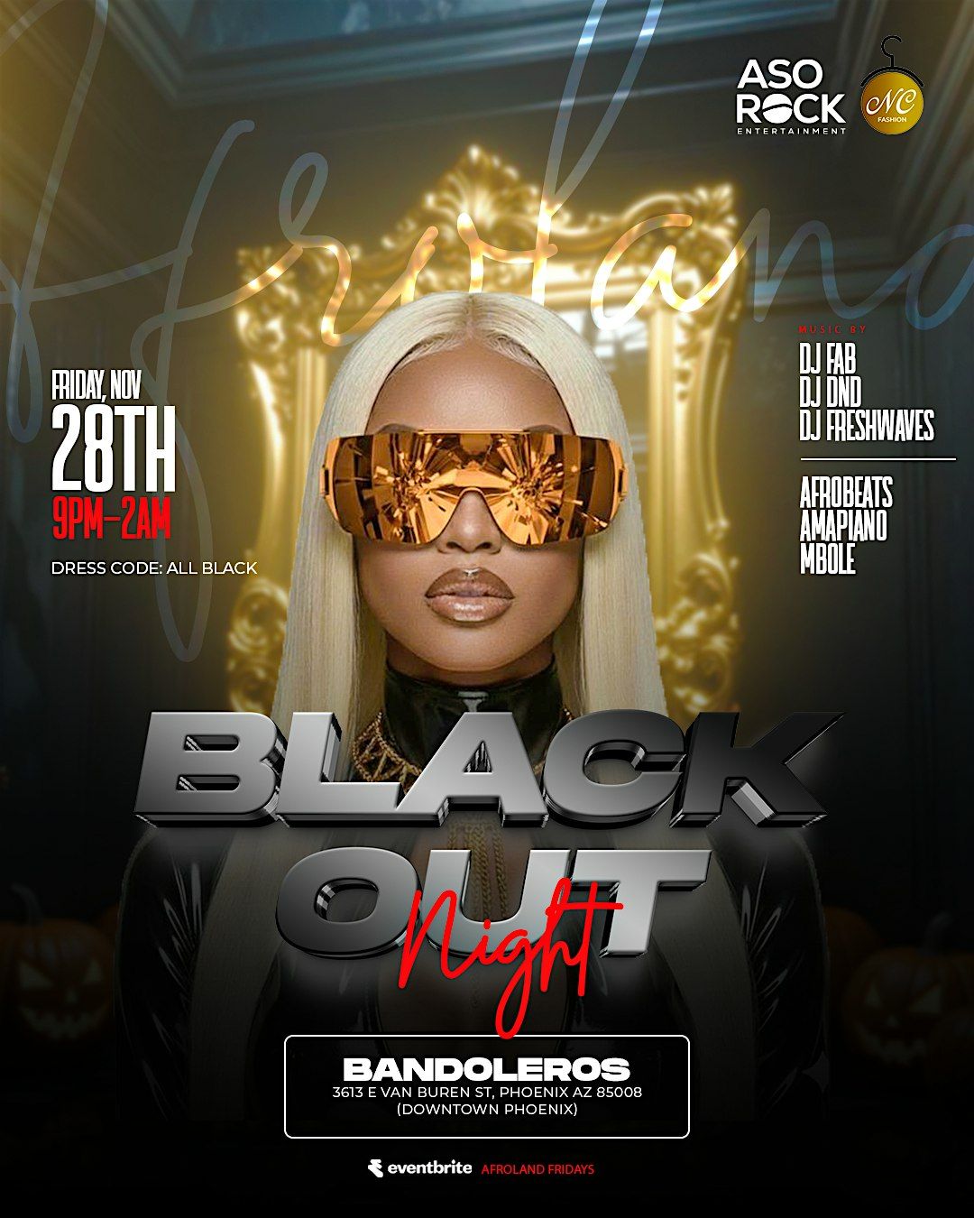 BLACK OUT PARTY, 13 December | Event in Phoenix | AllEvents