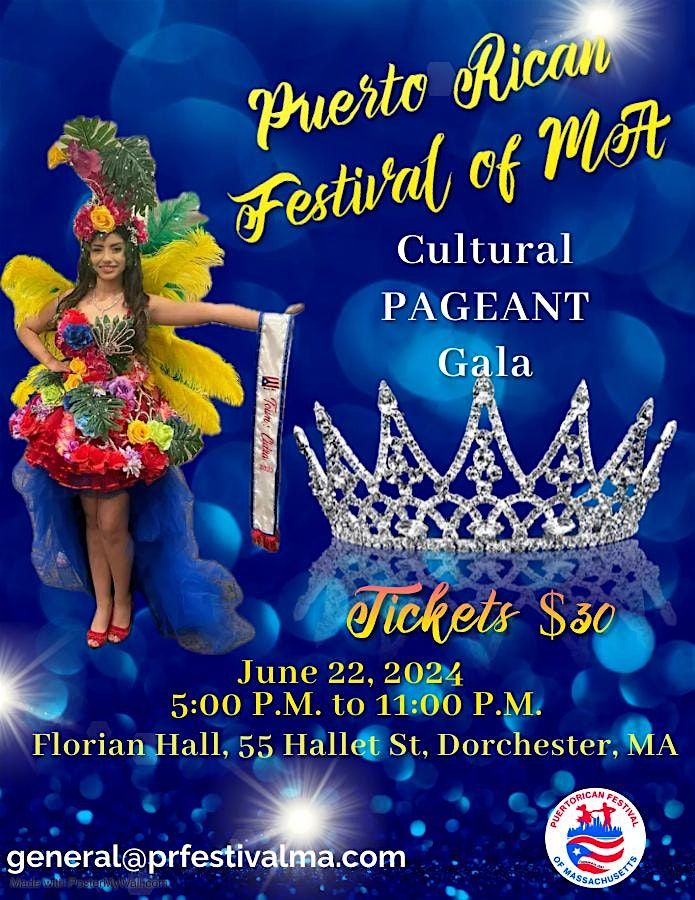 Puerto Rican Festival of MA Cultural Pageant, Florian Hall, Boston, 22 ...