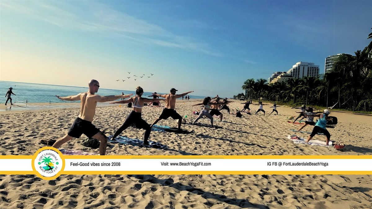 Beach Yoga: Feel-Good Vibes since 2008 on Ft Lauderdale Beach | Event in Fort Lauderdale | AllEvents