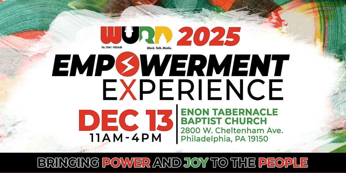 2025 WURD Empowerment Experience, 13 December | Event in Philadelphia | AllEvents