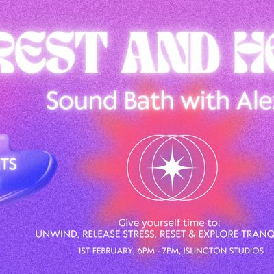 Rest and Heal SOUND BATH with Practitioner Alexa, Create Destroy ...