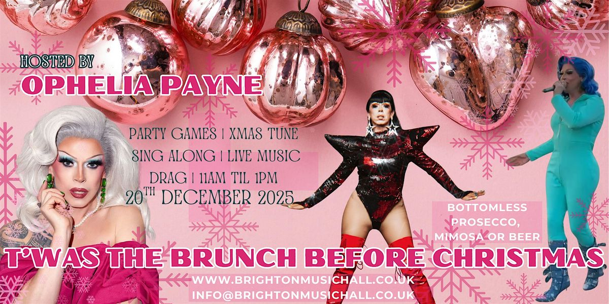 T'WAS THE BRUNCH BEFORE CHRISTMAS - BOTTOMLESS PROSECCO, MIMOSA & BEER, 20 December | Event in Brighton