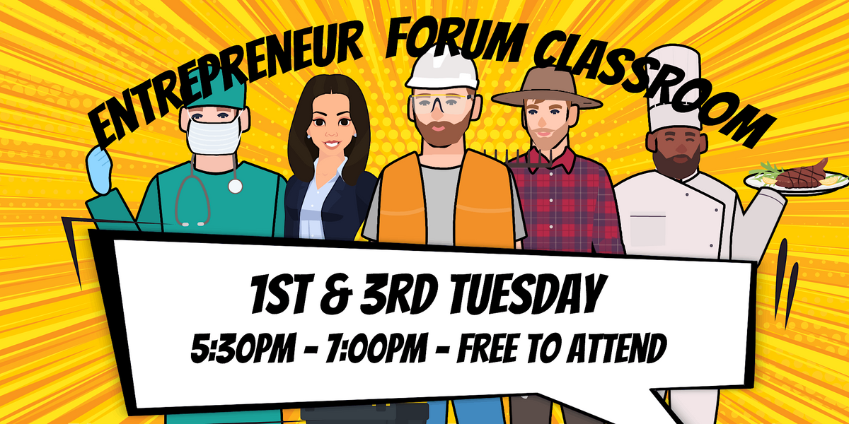 Entrepreneurs Forum Classroom Weekly, Salt Lake Community College
