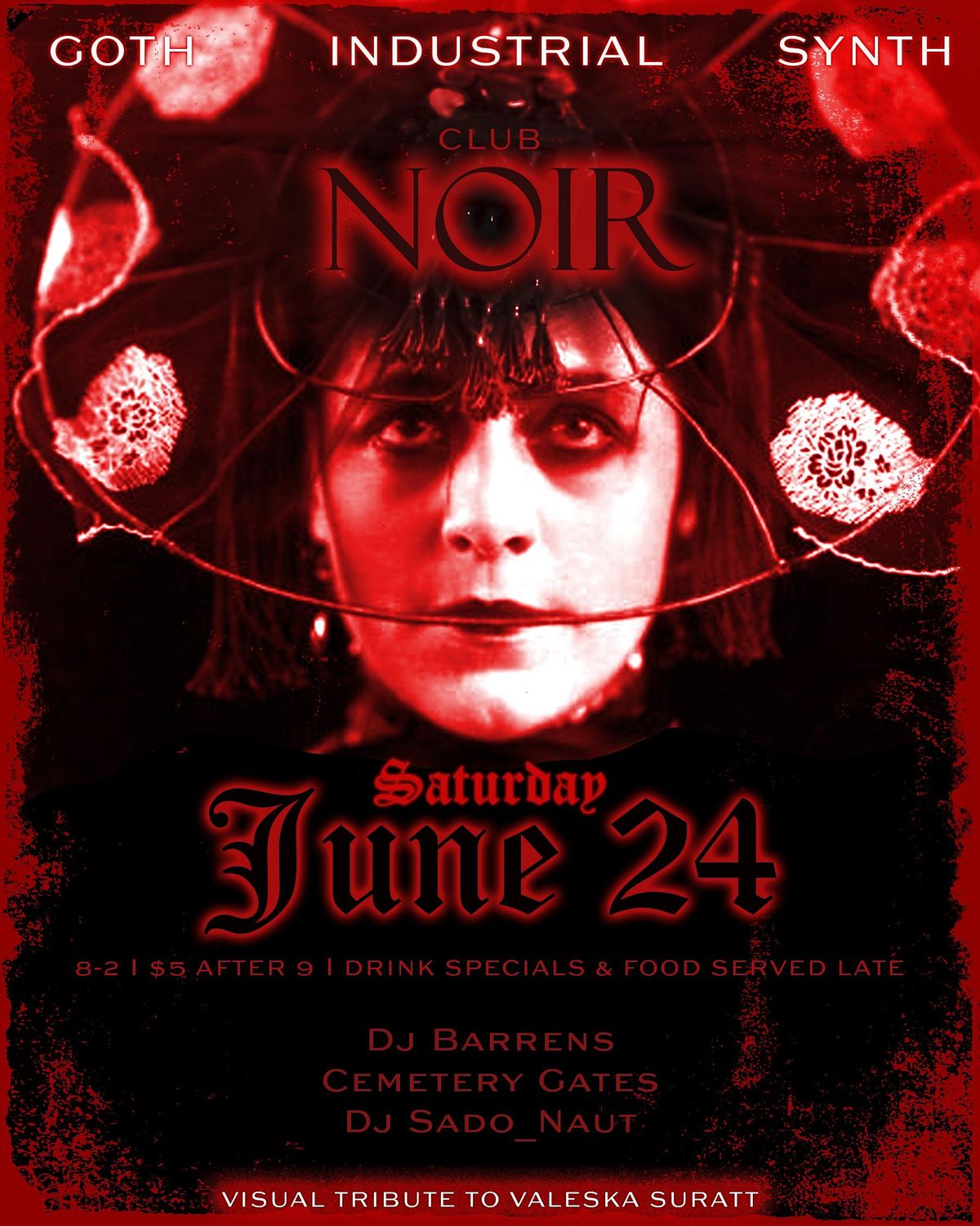 Club Noir, The Verdict Bar & Grill, Omaha, September 16 to September 17