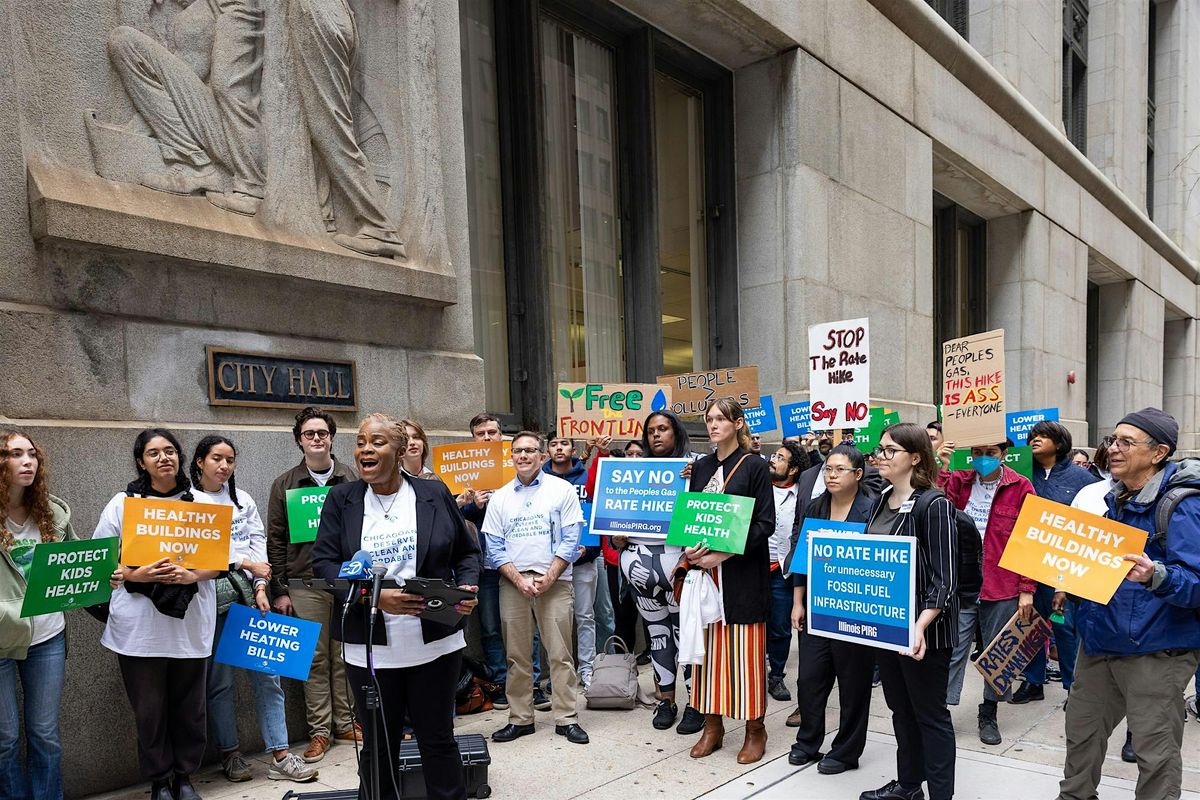 Rally for Clean and Affordable Buildings Ordinance (CABO), Chicago City