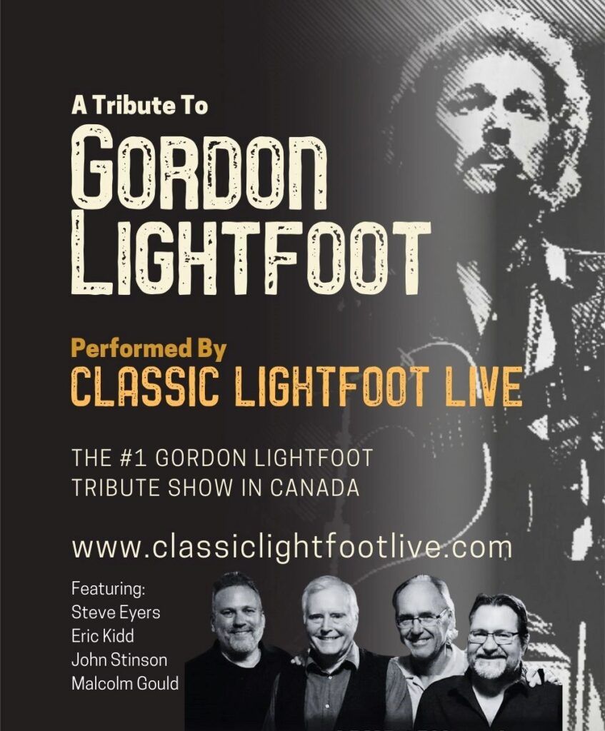 Classic Lightfoot Live at Meaford Hall Arts And Cultural Centre, 15 November | Event in Meaford | AllEvents