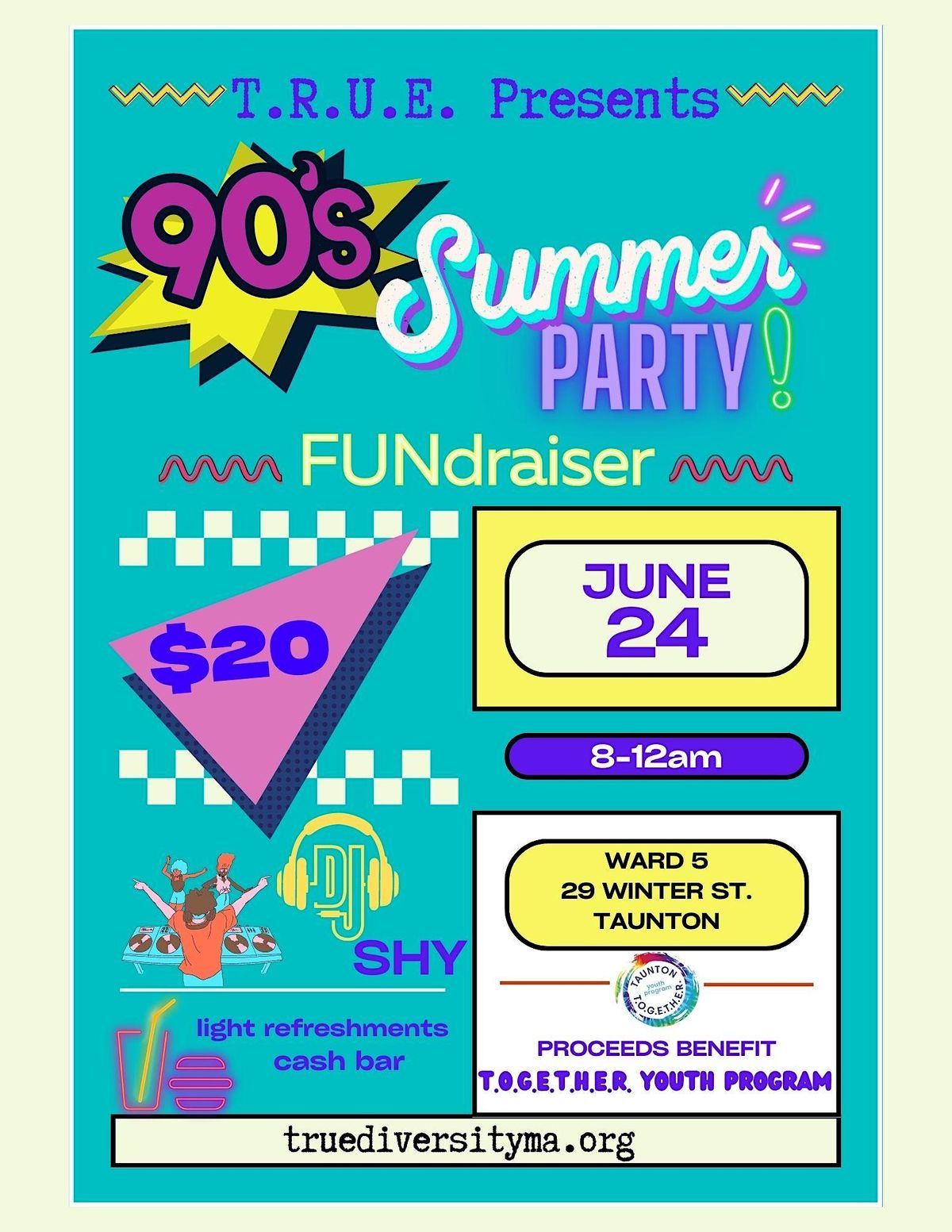 90s Summer Party, 29 Winter St, Taunton, 24 June to 25 June AllEvents.in