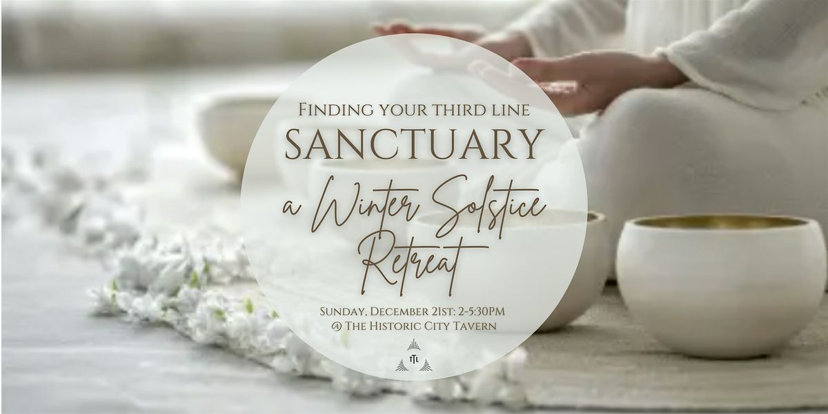 Finding Your Third Line: Sanctuary, 21 December | Event in Washington | AllEvents