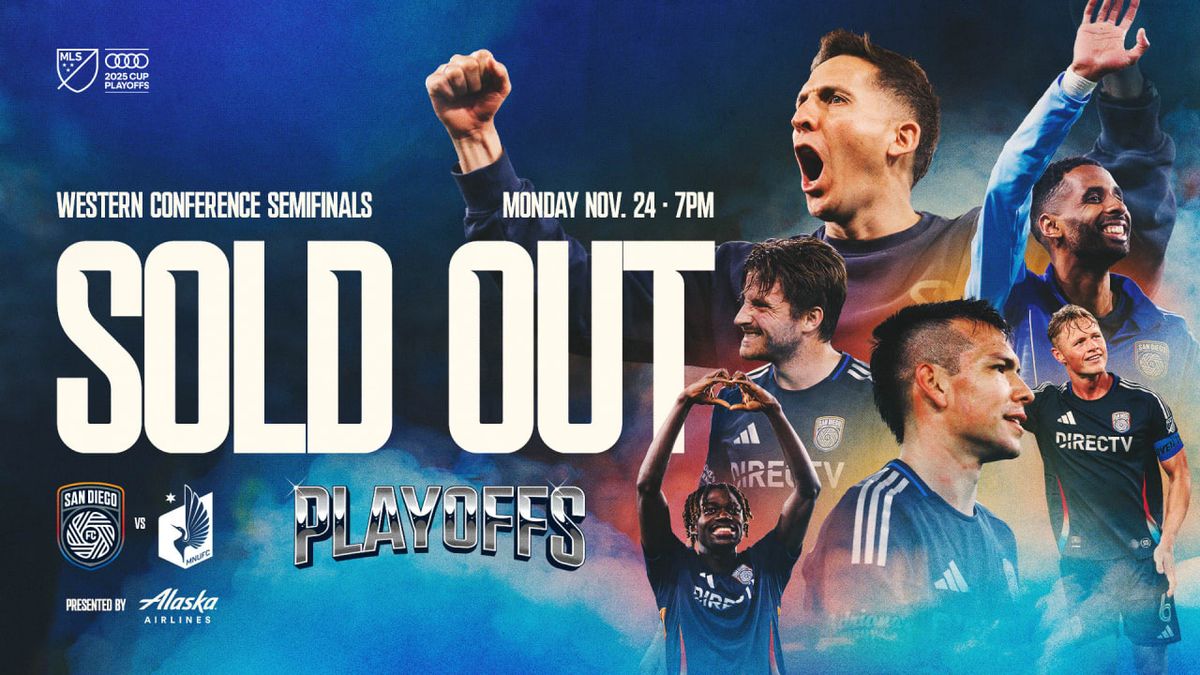 MLS Cup Conference Semifinals: Minnesota United FC at San Diego FC | Event in San Diego | AllEvents